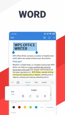 WPS Office android App screenshot 0